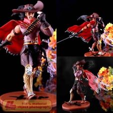 Anime Hot mobile game LOL the Unforgiven cowboy Yasuo PVC Figure Statue Toy Gift picture