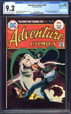 ADVENTURE COMICS #439 CGC 9.2 OW/WH PAGES // SPECTRE DC COMICS 1975 picture
