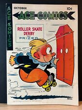 Ace Comics   #103   VG-   Roller Skate Derby Cover    Golden Age Comic picture