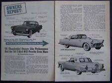1956 Ford Thunderbird T bird Vintage Owners Report picture