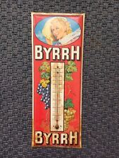 BYRRH Wine Aperitif GLACOID Antique Advertising Collection Bistro Pin-up  picture