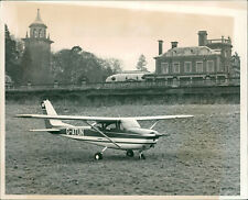 The Smart red and white Cessna. - Vintage Photograph 1054426 picture