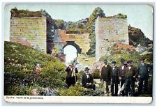 1909 Gate Of Persecution Ephesus İzmir Province Turkey Antique Levant Postcard picture