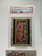 1993 The Coca-Cola Collection Series 1 #5  1893 Brand Logo PSA 9 picture