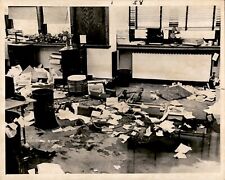 LD311 1969 Orig Photo UNIV MINNESOTA STUDENT DISTURBANCE DESTROYS MORRILL HALL picture