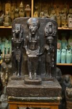 Rare Ancient Egyptian Statue: Majestic Sekhmet-Anubis, King of Egypt picture