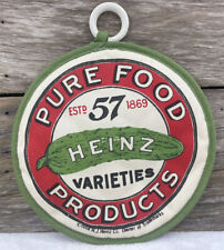 VTG 1984 H.J. Heinz Co Pickle Pot Holder Hot Pad Pure Food Products Retro Rare picture