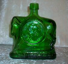 Vintage 1968 Wheaton Democratic Donkey Humphrey Muskie Glass Decanter Bottle picture