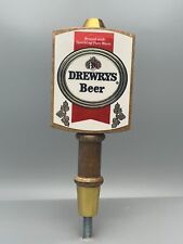 Vintage 1970s Wooden Drewrys Beer Tap Handle picture
