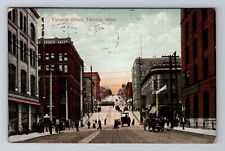 Tacoma WA-Washington, Eleventh Street, Antique, Vintage c1910 Souvenir Postcard picture