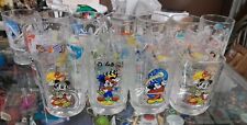Vintage Disney World Glass 100 Years 25th Anniversary 2000 Celebration Lot of 16 picture