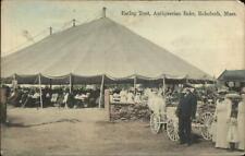 Rehoboth MA Antiquarian Bake Eating Tent c1910 Postcard picture