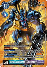 EX5-026 MetalGarurumon (X Antibody) :: Super Rare Alternative Art Digimon Card : picture