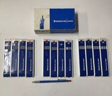 Vintage Staedtler Mars Lumograph 1 GS 200 H,2H,3H, 12 Leads Per Box And Pencil picture