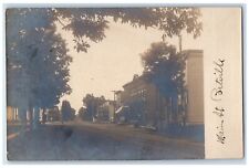 c1905 Main Street View Portville New York NY Cattaraugus RPPC Photo Postcard picture