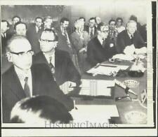 1973 Press Photo Soviet, American Delegates at European Troop Reduction Meeting picture