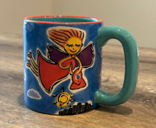 Vintage Handpainted Everyday Angel by Outi Mug, Working Angel picture