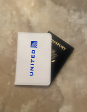 United Airlines Passport Wallet American Tourist Card Travel Document Holders picture