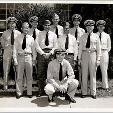 c1940s US Navy Pre-Flight Aviation Training School Group Photo Lt Kersenbrock 1S picture