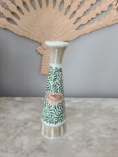 Vintage Floral Hand Painted Bud Vase picture