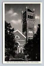 Reidsville NC-North Carolina, Main Street Methodist Church, Vintage Postcard picture