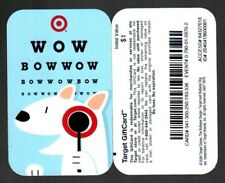 TARGET Bullseye Having an Eye Exam ( 2007 ) Gift Card ( $0 ) - RARE picture