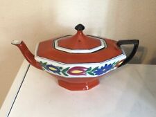 Victoria Ware Hand Painted Floral Teapot From Czechoslovakia picture