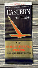 Vintage December 1 1961 Eastern Air Lines Quick Reference Time Table Booklet picture