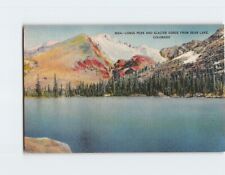 Postcard Longs Peak And Glacier Gorge From Bear Lake, Colorado picture
