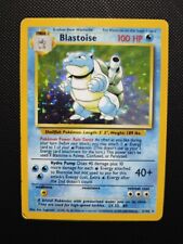 Blastoise 2/102 - 4th Print Base Set Pokémon Card 1999-2000 Holo Rare WOTC  picture