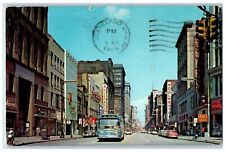 1965 Looking East Public Square Euclid Avenue Cleveland Ohio OH Posted Postcard picture