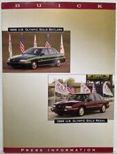 1996 Buick US Olympic Gold Skylark and Regal Media Info Press Kit picture