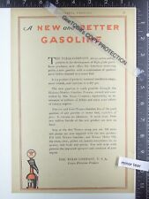 1926 AD for Texaco T motor oil gas gasoline petroleum petroliana star picture