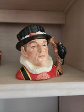 ROYAL DOULTON Yeoman of the Guard D6873 Large Character Jug - London Collection picture