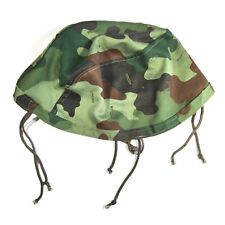 Genuine Yugo Military Cover M93 Woodland Camouflage 1998 fits on M89 Helm picture