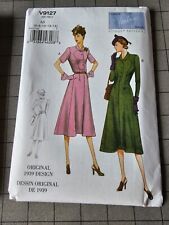 Vogue Vintage Model 9127 1939 Dress Pattern - Sizes 6-14 Uncut picture