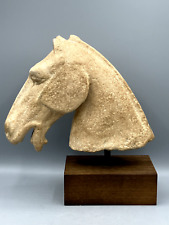 Han Chinese Ceramic Horse Head Replica from Metropolotian Museum of Art picture