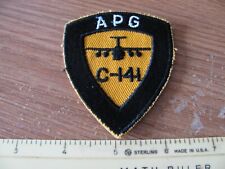 OLDER USAF APG C-141 AIRCRAFT COLORED UNIFORM PATCH ~NICE~ picture