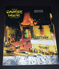 Vintage 1975 Mann's Chinese Theatre Hollywood Souvenir Brochure picture