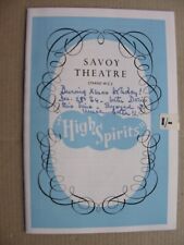 1964 HIGH SPIRITS - ANNOTATED Cicely Courtneidge, Denis Quilley, Marti Stevens picture