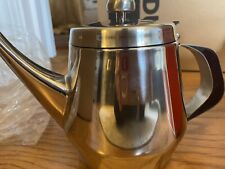 Vintage Gooseneck Teapot, 38-Ounce Stainless Steel 18-8 picture