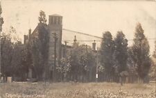 E84/ Toronto Ohio RPPC Postcard Jefferson County 1910 Catholic School Church picture