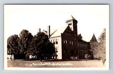 Big Rapids MI-Michigan RPPC, Ferris Institute, Vintage Real Photo Postcard picture