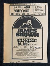 Vintage JAMES BROWN & Bill Medley 5x6.5