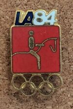Equestrian Olympic Pictogram Brooch Pin ~ 1984 Los Angeles Summer Games ~ LA picture