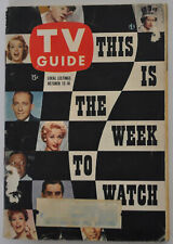 TV GUIDE October 12, 1957 RICHARD BOONE This Is The Week To Watch issue #237 picture