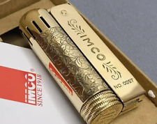 IMCO 6600 Gasoline Lighter Stainless Steel Brass Designed Metal Petrol Smoking picture