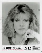 1985 Press Photo Singer Debby Boone - hpp11030 picture
