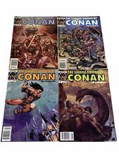Conan The Savage Sword Of Conan The Barbarian Straight Run #122 #123 #124 #125 picture