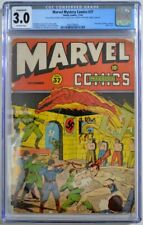 MARVEL MYSTERY COMICS #37 CGC 3.0 Timely 1942 s by Mickey Spillane Hitler Cover picture